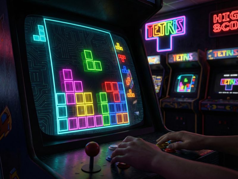Tetris oyunu - Klasik blok düşürme oyunu